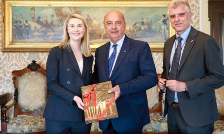 IL SINDACO ROBERTO DIPIAZZA E L’ASSESSORE MAURIZIO DE BLASIO HANNO RICEVUTO LA CONSOLE GENERALE D’IRLANDA MARIA SHEEHY IN VISTA DEL BLOOMSDAY