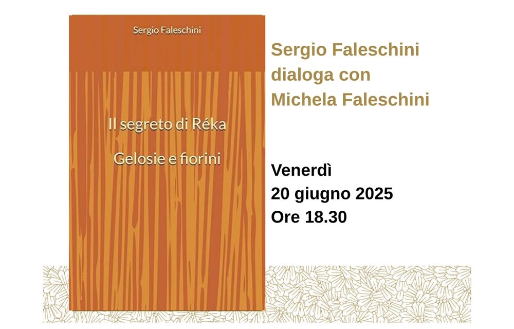 Sergio Faleschini presenta all’Antico Caffè San Marco il suo libro “Il segreto di Réka – Gelosie e fiorini”