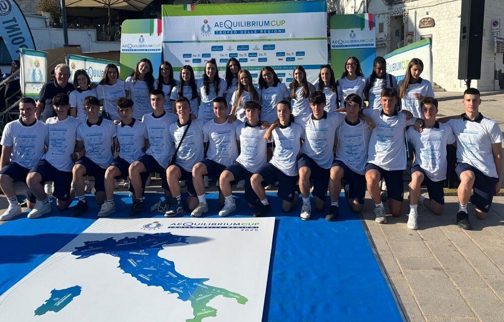 TROFEO DELLE REGIONI: FRIULI VENEZIA GIULIA AL SETTIMO POSTO NAZIONALE MASCHILE E FEMMINILE