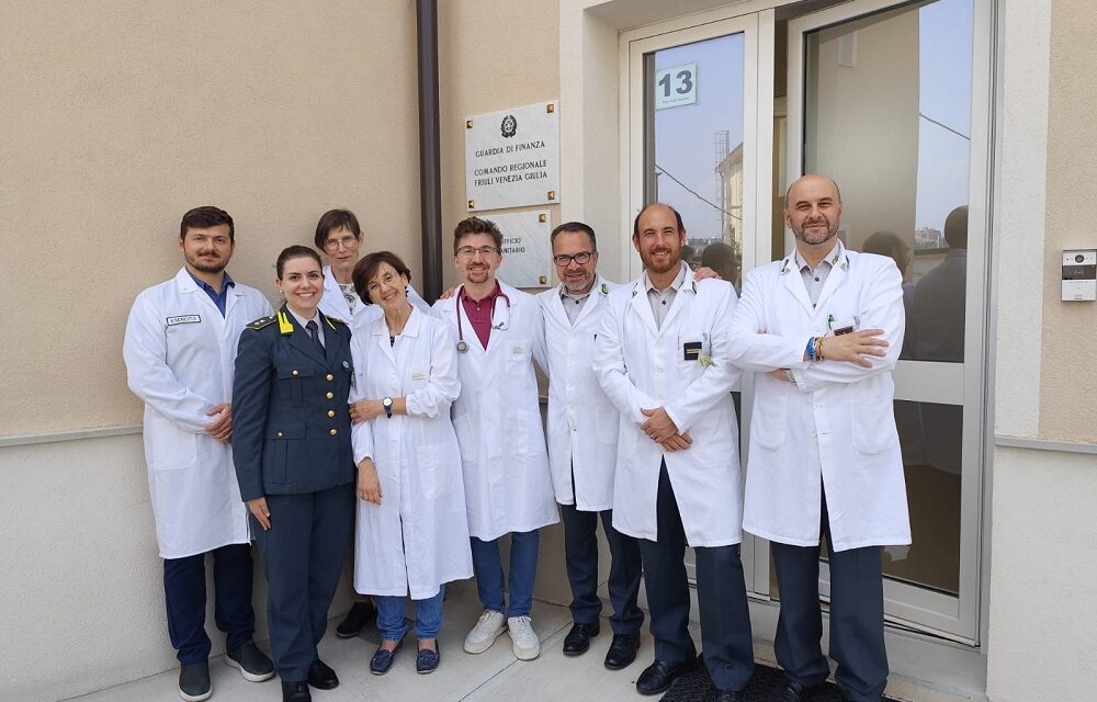 La Cardiologia di Trieste incontra le Fiamme Gialle