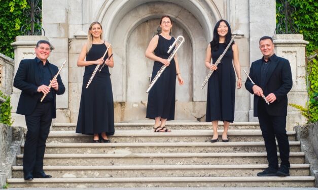 Golden Sound Flute Quintet nella Casa del Prosekar a Prosecco