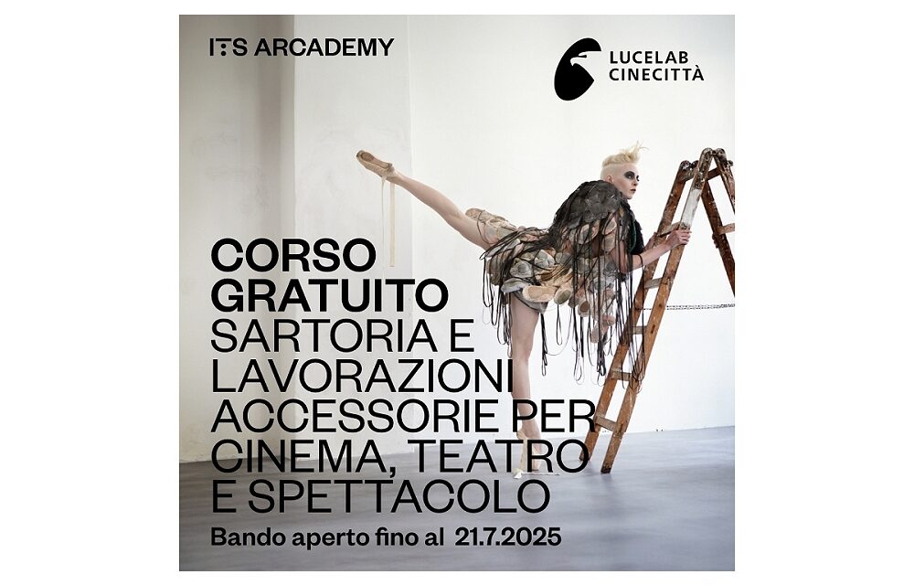 Cinecittà arriva a Trieste: corso gratuito di mestieri del costume a ITS Arcademy