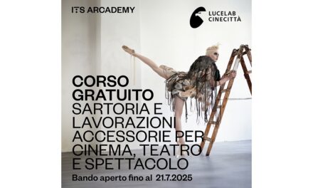Cinecittà arriva a Trieste: corso gratuito di mestieri del costume a ITS Arcademy
