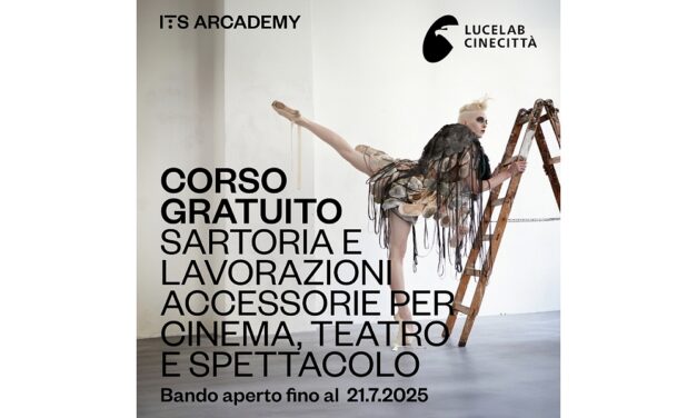 Cinecittà arriva a Trieste: corso gratuito di mestieri del costume a ITS Arcademy
