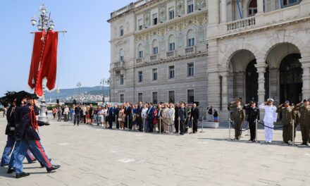 CELEBRATA LA GIORNATA DELLA LIBERAZIONE DI TRIESTE NELL’80 ESIMO ANNIVERSARIO DELLA FINE DELL’ OCCUPAZIONE JUGOSLAVA