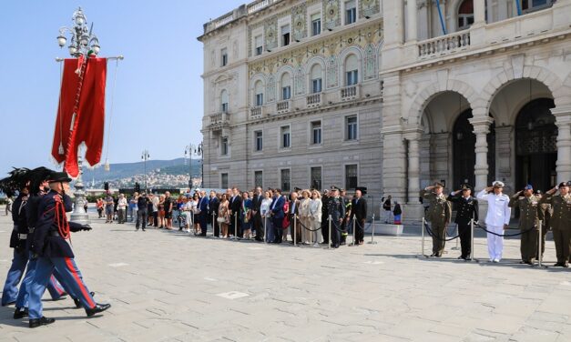 CELEBRATA LA GIORNATA DELLA LIBERAZIONE DI TRIESTE NELL’80 ESIMO ANNIVERSARIO DELLA FINE DELL’ OCCUPAZIONE JUGOSLAVA
