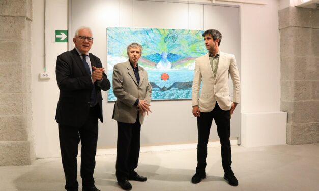 PRESENTATA NELLA SALA ARTURO NATHAN DEL MAGAZZINO 26 DEL PORTO VECCHIO-PORTO VIVO DI TRIESTE LA MOSTRA “MONDI ASTRALI” DI CARMELO NINO TROVATO A CURA DI SEBASTIANO DAVERIO