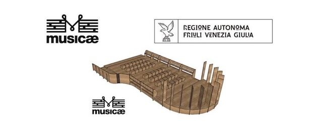 MUSICAE: PARTE A SACILE IL CICLO DI CONCERTI “ARMONIOSI LOCI” NEL NUOVO PADIGLIONE SONORO ITINERANTE IN LEGNO