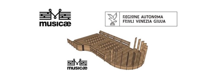 MUSICAE: PARTE A SACILE IL CICLO DI CONCERTI “ARMONIOSI LOCI” NEL NUOVO PADIGLIONE SONORO ITINERANTE IN LEGNO