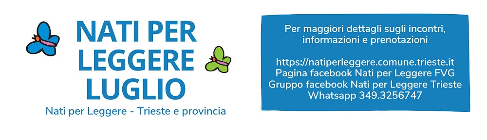 Appuntamenti Nati per Leggere luglio 2025