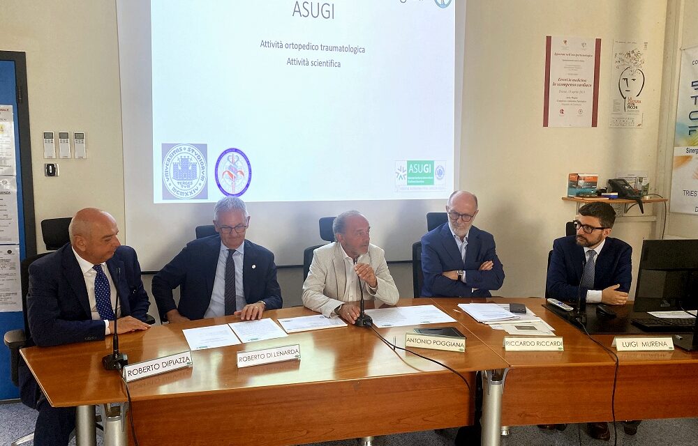 Presentata in conferenza stampa l’attività ortopedico-traumatologica ospedale HUB Clinica Ortopedica di Cattinara