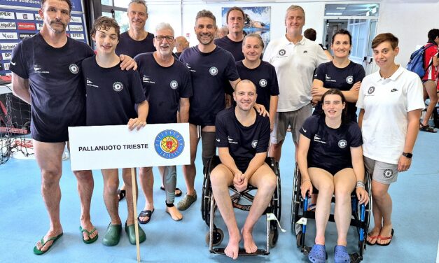 PALLANUOTO PARALIMPICA – FINAL-FOUR DELLA SERIE A SILVER DI NAPOLI: TRIESTE BATTE IL GRANDA CUNEO E GIOCHERÀ PER LO SCUDETTO