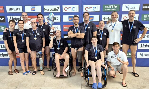 PALLANUOTO PARALIMPICA: FINAL-FOUR DELLA SERIE A SILVER DI NAPOLI TRIESTE BATTE IL CRAZY WAVES E CONQUISTA LO SCUDETTO!