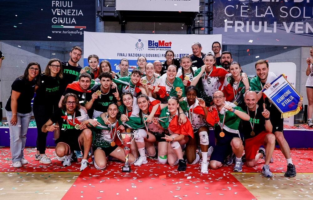 BigMat FNG Under 14 femminili: l’US Torri è campione d’Italia per il secondo anno consecutivo