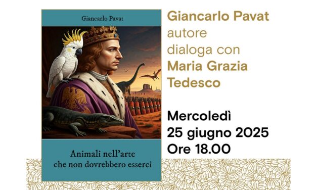Giancarlo Pavat presenta all’Antico Caffè San Marco il suo libro “ANIMALI NELL’ARTE CHE NON DOVREBBERO ESSERCI”