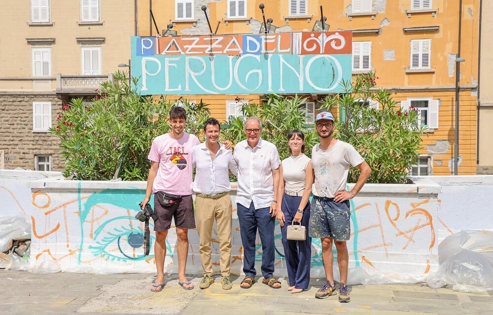 PIAZZA PERUGINO RINASCE: L’ASSESSORE ALLE POLITICHE DEL TERRITORIO, MICHELE BABUDER HA PRESENTATO I LAVORI DI RIQUALIFICAZIONE DELLA PIAZZA, FRUTTO DI UN PERCORSO DI ASCOLTO E OSSERVAZIONE DEL TERRITORIO