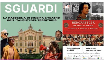 La rassegna “SGUARDI” patrocinata dal Centro Sperimentale di Cinematografia giunge al termine: tra le opere presentate anche “Memorabilia – Una Storia di Famiglia” di Giovanni E. Morassutti