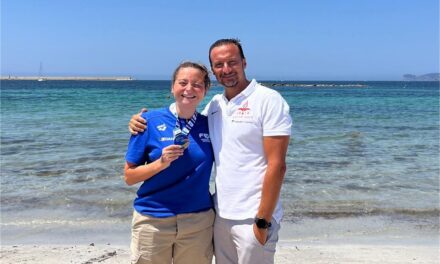 NUOTO PARALIMPICO: MARGHERITA SORINI NON SBAGLIA ALL’ESORDIO IN NAZIONALE ASSOLUTA, 3° POSTO AD AGLHERO IN ACQUE LIBERE