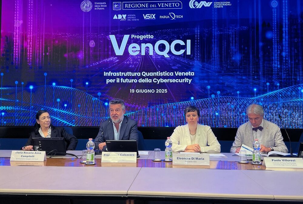 Cybersicurezza: nasce VENQCI, la prima rete di comunicazione quantistica tutta veneta