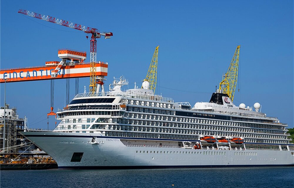 FINCANTIERI CONSEGNA “VIKING VESTA” AD ANCONA