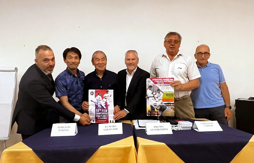 Al via il ‘6° International Summer Camp Italy 2025’ Wado Karate