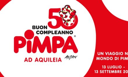 Buon compleanno, Pimpa! La mostra che celebra la cagnolina a pois rossi arriva ad Aquileia