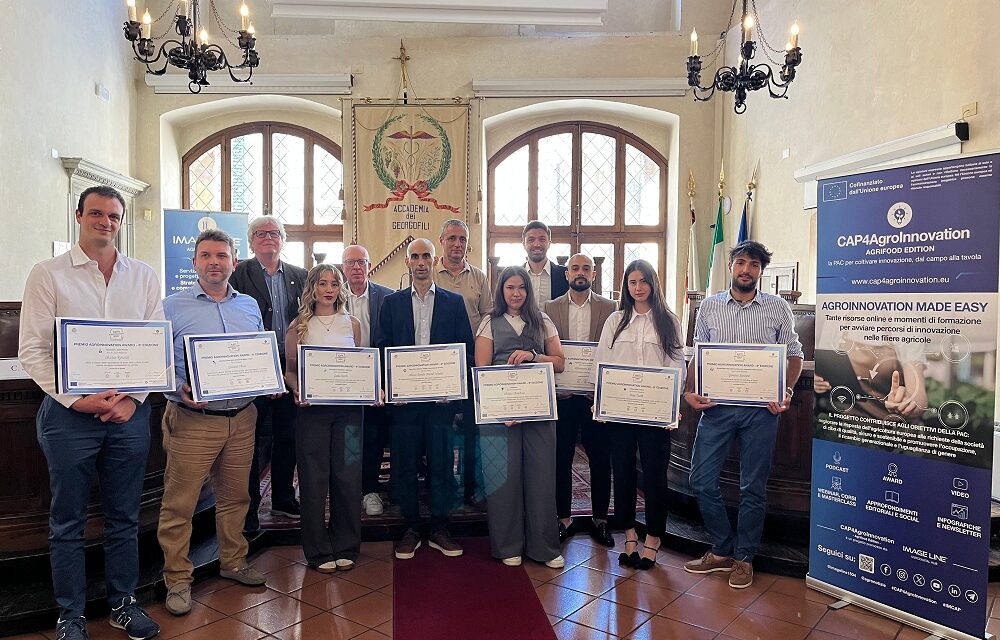 AgroInnovation Award, 8ª edizione: premiata l’eccellenza delle nuove generazioni per un’agricoltura più sostenibile e digitale