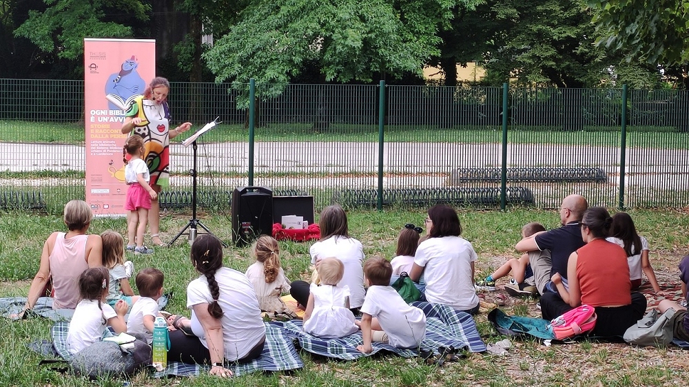 Mercoledì 30/7 a Pordenone gran finale delle letture animate per tutti con Aladino e le fiabe persiane