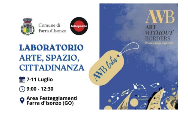 Arte, Spazio, Cittadinanza: un laboratorio artistico per ragazze e ragazzi dagli 11 anni in su nell’ambito di ART WITHOUT BORDERS 2025