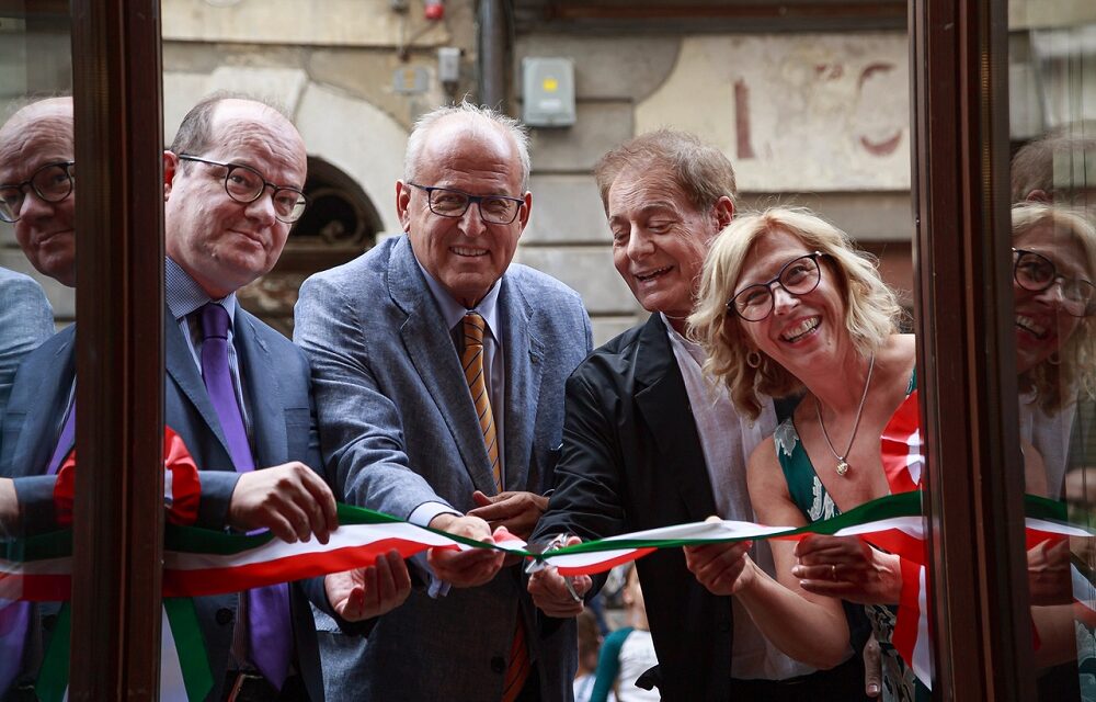 TAGLIO DEL NASTRO di BORGO LIVE ACADEMY Inaugurato il palazzo in via Rastello, su 4 piani, acquistato da ArtistiAssociati