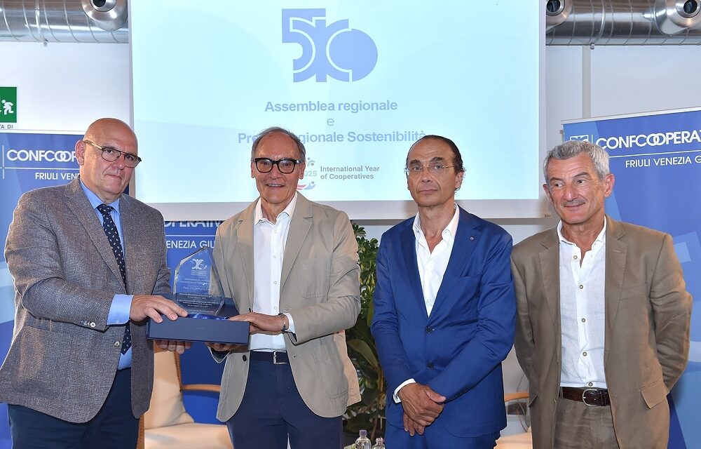 Confcooperative Fvg assegna il Premio Regionale Sostenibilità al climatologo Filippo Giorgi