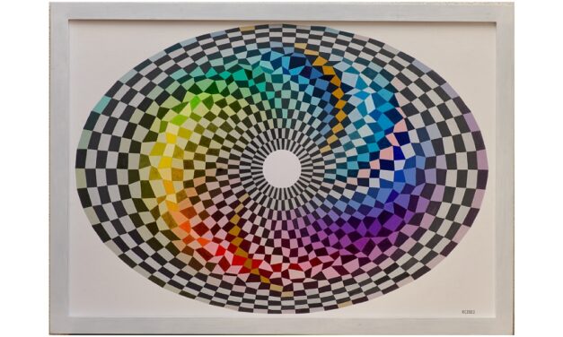 NELLA SALA COMUNALE D’ARTE DI PIAZZA UNITÀ LA MOSTRA “GEOMETRIE & COLORI” DI RENATO CONTILLO