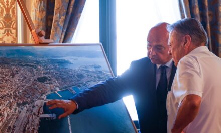 IL SINDACO ROBERTO DIPIAZZA HA RICEVUTO IN MUNICIPIO IL COLLEGA PRIMO CITTADINO DELLA CAPITALE SLOVENA, ZORAN JANKOVIĆ