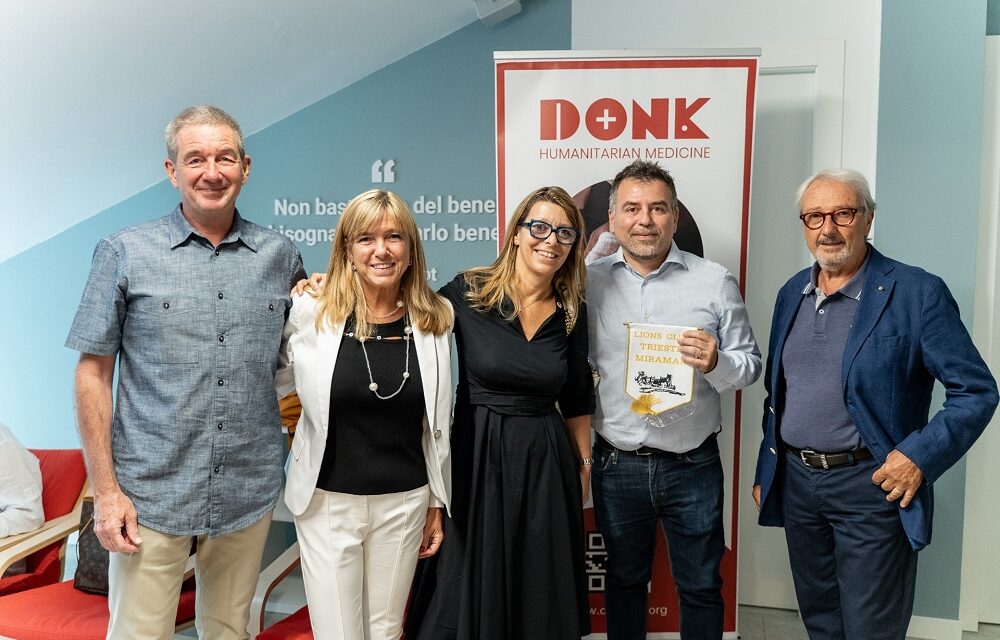 Donk HM odv ringrazia Lions Club Miramar e Comunità della Chiesa Valdese