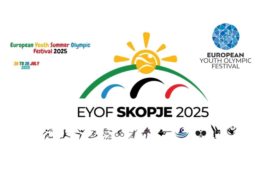 EYOF: a Skopje (Macedonia del Nord) la consegna della bandiera olimpica a Lignano 2027