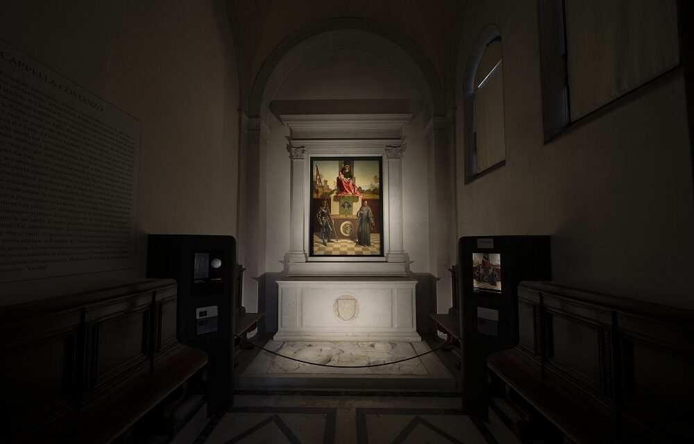 CASTELFRANCO VENETO: NUOVA LUCE PER LA PALA DEL GIORGIONE GRAZIE A LINEA LIGHT GROUP