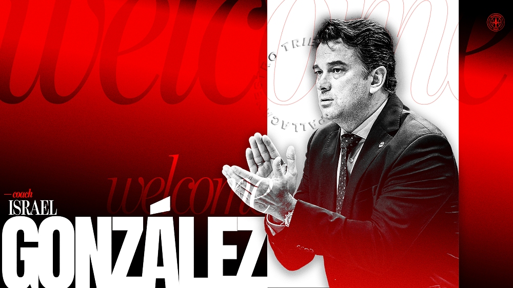 UN ALLENATORE DA EUROLEGA PER TRIESTE: ISRAEL GONZÁLEZ NÚÑEZ È LA NUOVA GUIDA BIANCOROSSA