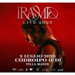 IRAMA mercoledì 2 luglio a Villa Manin per la prima del tour estivo