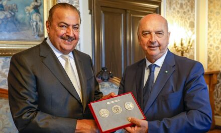 LO SCEICCO DEL BAHRAIN, RASHID AL KHALIFA, RICEVUTO DAL SINDACO ROBERTO DIPIAZZA: “TRIESTE PROTAGONISTA INTERNAZIONALE”