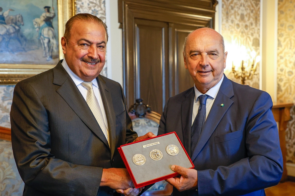 LO SCEICCO DEL BAHRAIN, RASHID AL KHALIFA, RICEVUTO DAL SINDACO ROBERTO DIPIAZZA: “TRIESTE PROTAGONISTA INTERNAZIONALE”