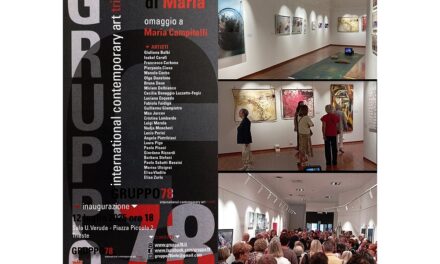 VENERDÌ 25 LUGLIO ALLE ORE 18 NELLA SALA VERUDA DI PALAZZO COSTANZI VISITA GUIDATA GRATUITA ALLA MOSTRA COLLETTIVA DEL GRUPPO 78 “LA LEZIONE DI MARIA. OMAGGIO A MARIA CAMPITELLI”