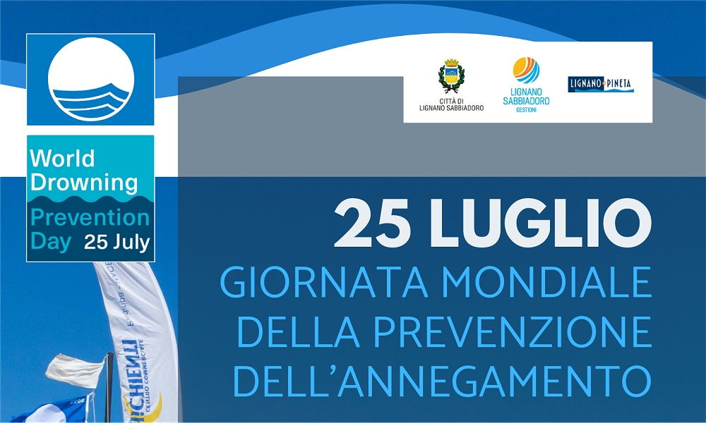 PREVENZIONE E SALVATAGGIO: LIGNANO SABBIADORO ADERISCE AL PROGETTO “BANDIERA BLU: AL MARE IN SICUREZZA”