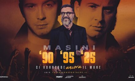 MARCO MASINI, TOUR “CI VORREBBE ANCORA IL MARE”: IL CONCERTO PREVISTO AL CASTELLO DI UDINE RINVIATO A VENERDÌ 11 LUGLIO