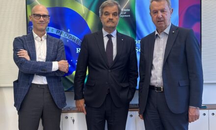 L’AMBASCIATORE DEL BRASILE IN ITALIA VISITA MIB TRIESTE: UN PONTE PER LA PACE, LO SVILUPPO E LE RADICI COMUNI