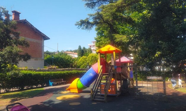 Muggia: nuovi giochi al giardino Amelia Postogna