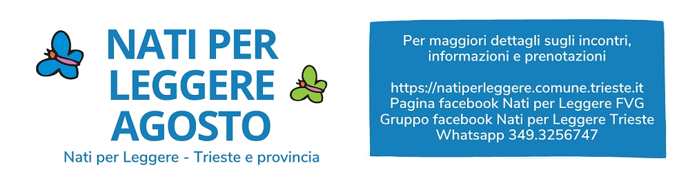 Appuntamenti Nati per Leggere agosto 2025