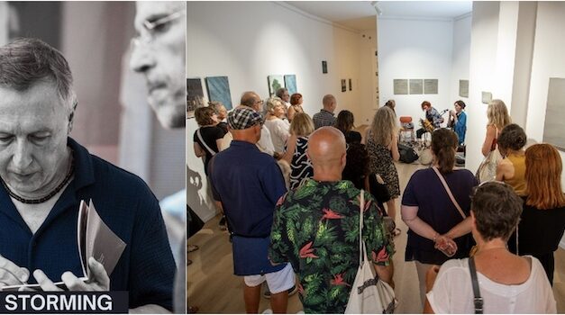 SPAZIO ESPOSITIVO THE CIRCLE GORIZIA: EVENTO COLLATERALI  VENERDÌ 18 LUGLIO, ALLA MOSTRA DEGLI ARTISTI MANUELA SEDMACH E IVAN CRICO “OLTRE LA LINEA”