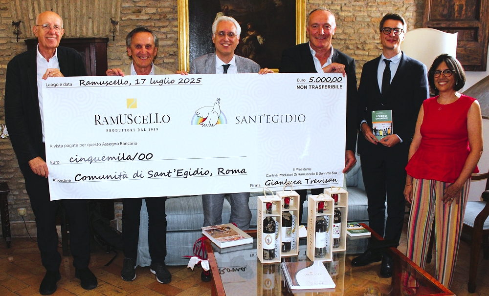 Cantina di Ramuscello: un sostegno economico alla Comunità di Sant’Egidio