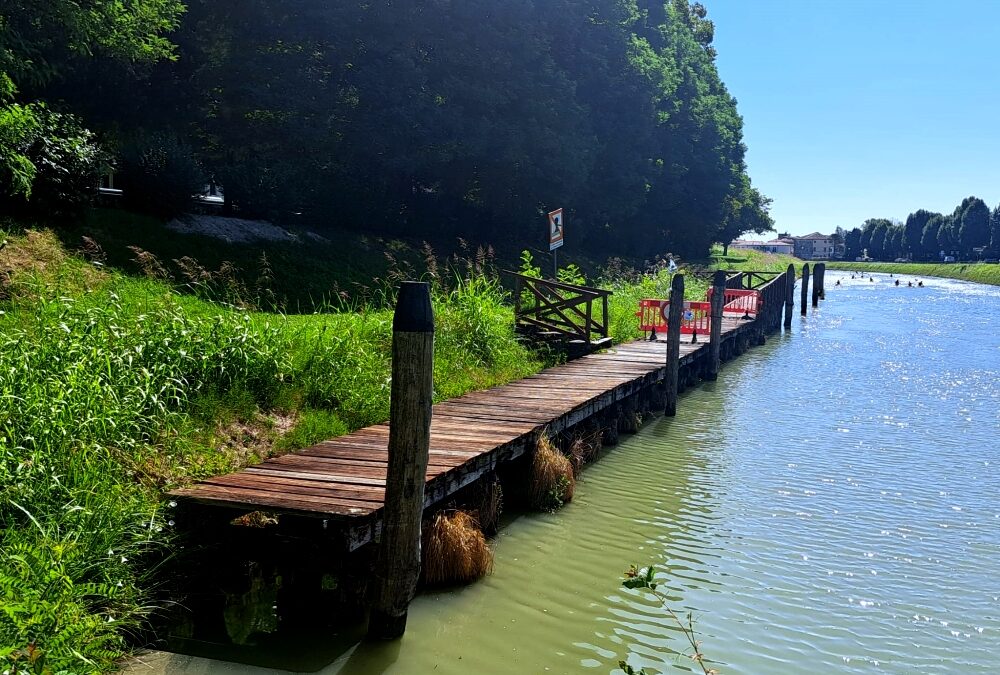 RIVIERA DEL BRENTA, AL VIA I LAVORI PER LA RICOSTRUZIONE DI QUATTRO PONTILI