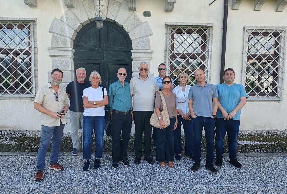 Gabriele Salvatores a Villa de Claricini Dornpacher, set del suo nuovo film “La variante di Lüneburg”